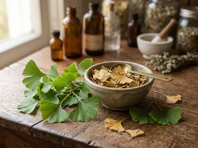 Ginkgo Yaprağı – Kuru Bitki & Çay