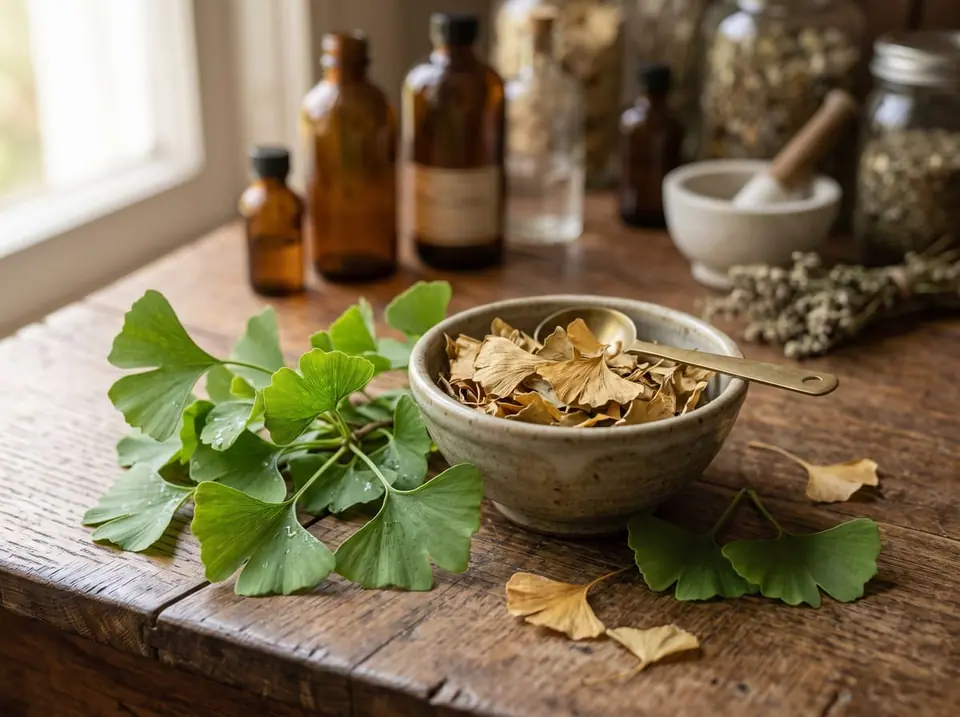 Ginkgo Yaprağı – Kuru Bitki & Çay